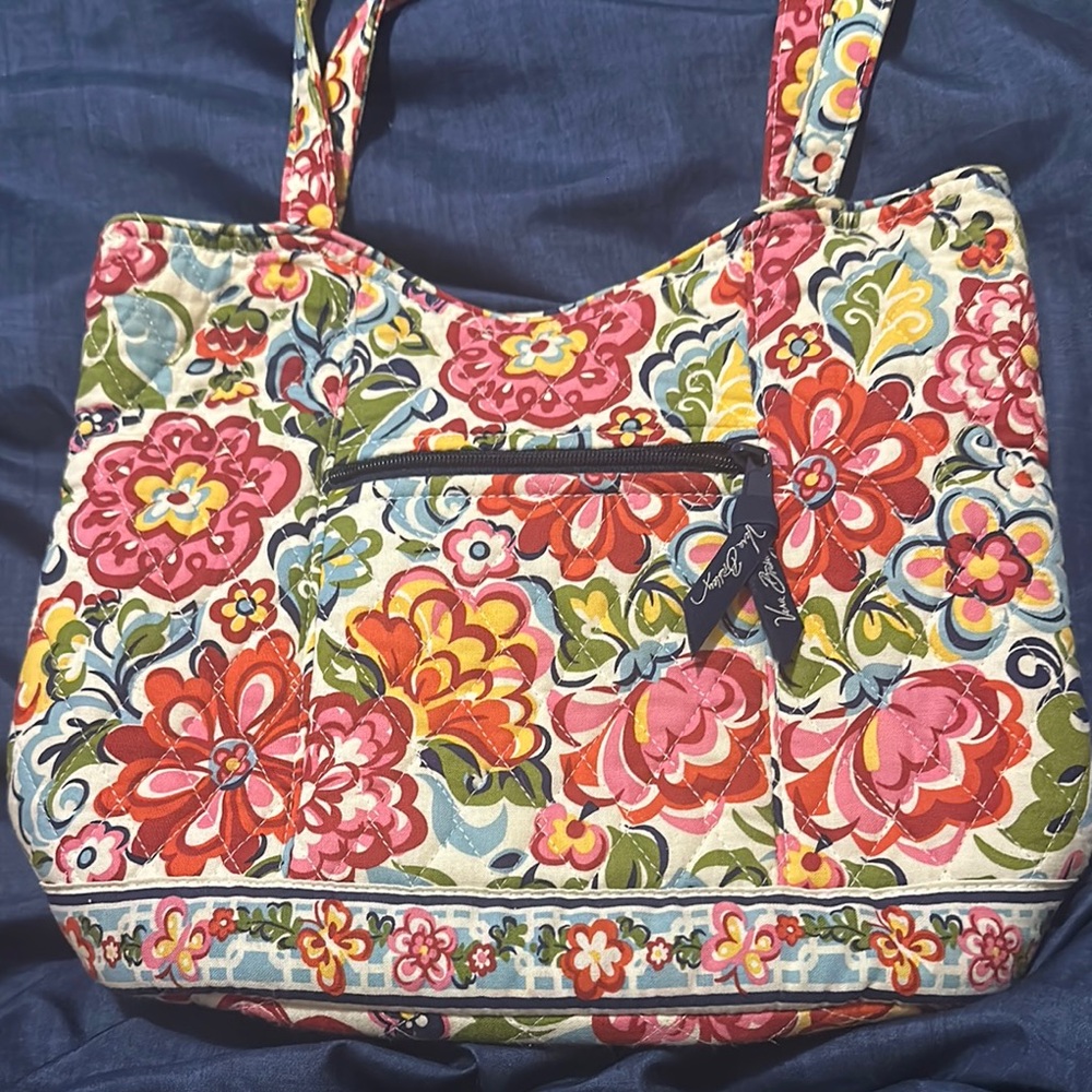 Vera Bradley floral tote